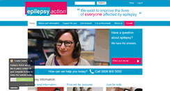 Desktop Screenshot of epilepsy.org.uk
