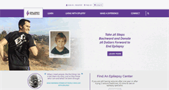 Desktop Screenshot of epilepsy.com