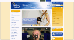 Desktop Screenshot of epilepsy.ie