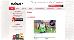 Desktop Screenshot of epilepsy.org.za